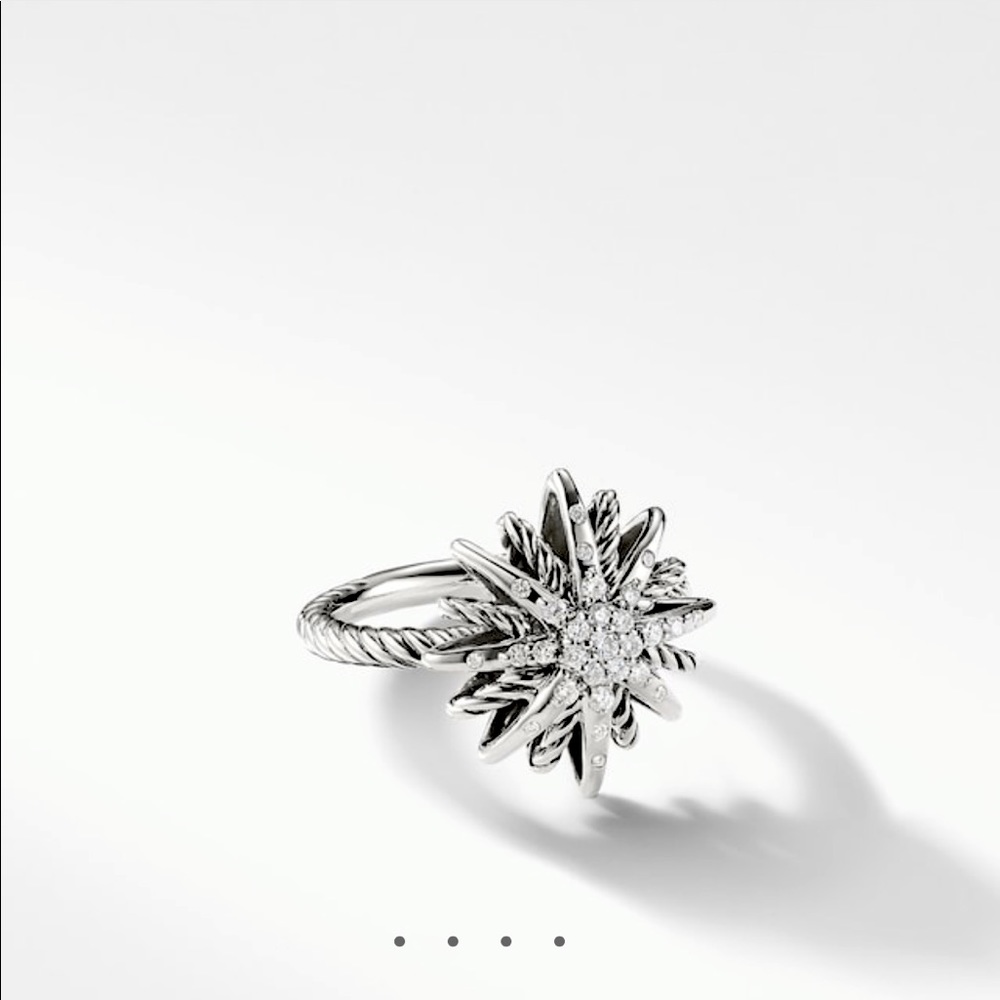 David Yurman Starburst Ring with Diamonds